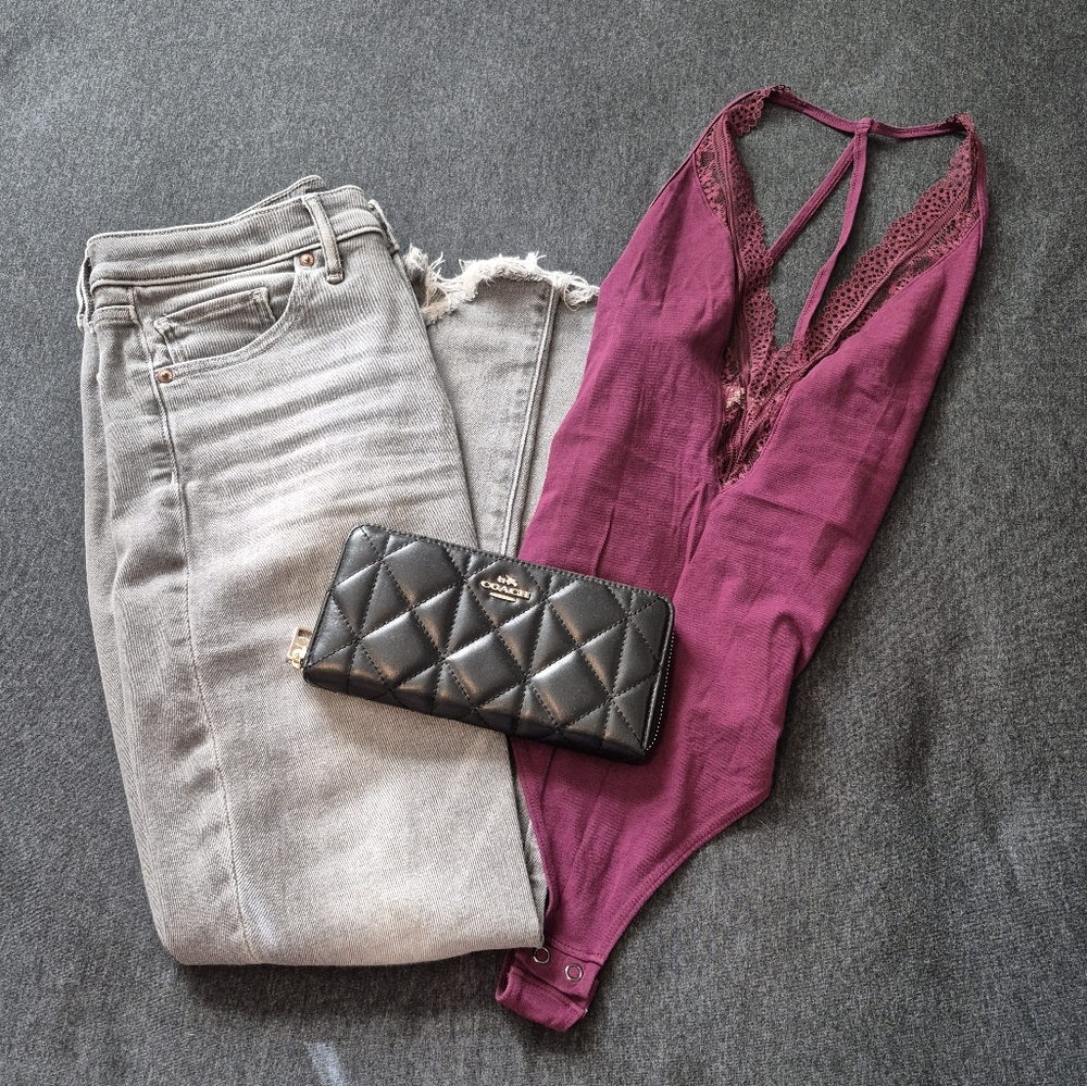 Vintage Express Lace Bodysuit